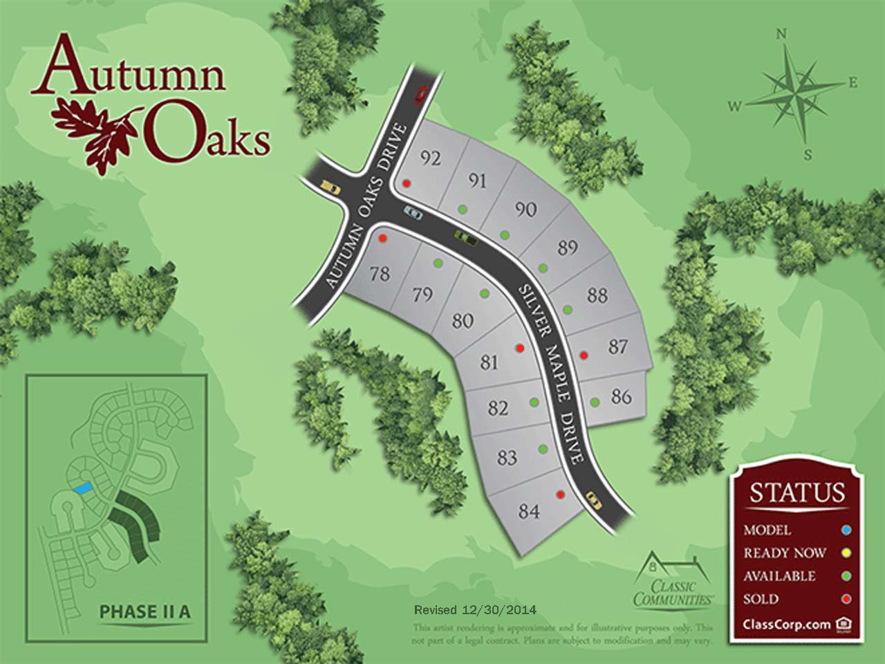 Autumn Oaks site plan