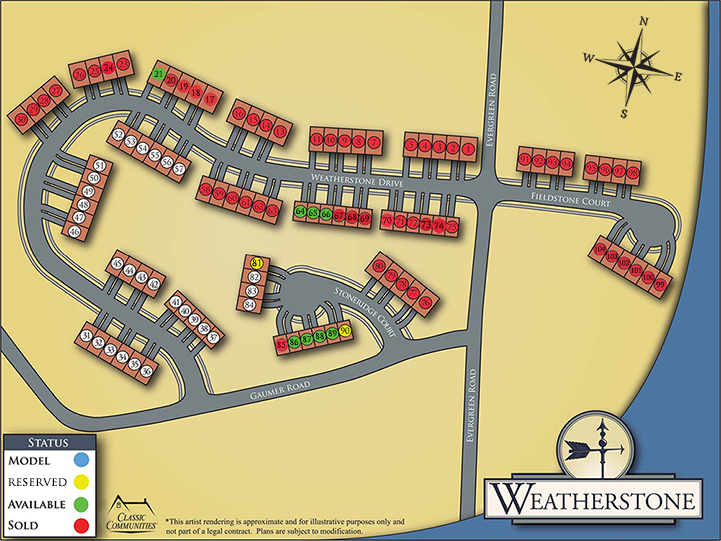 Weatherstone site plan