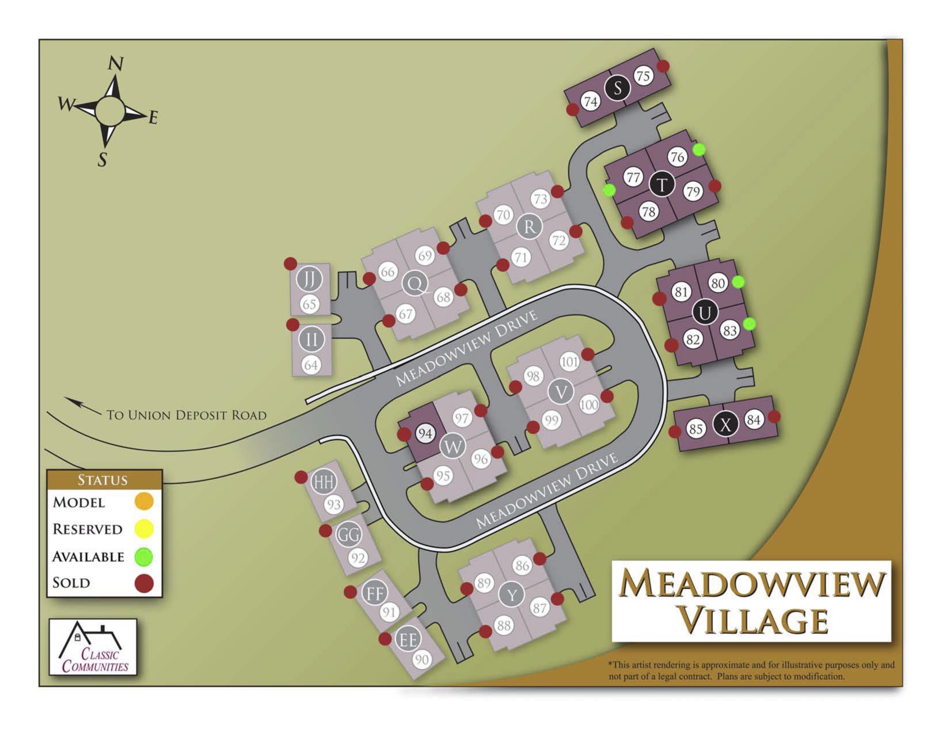Meadowview Village site plan