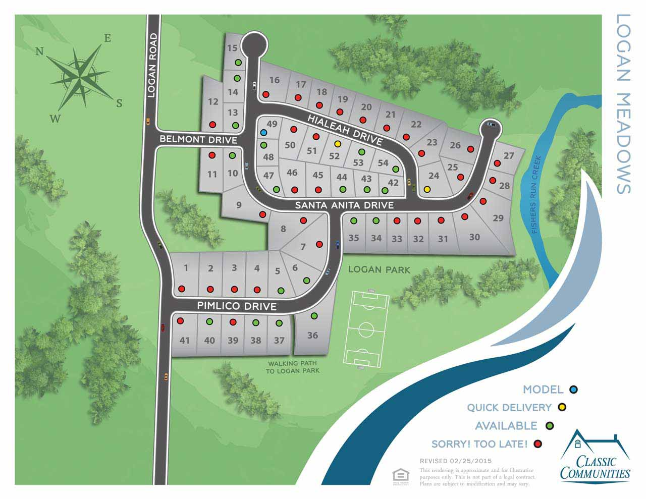 Logan Meadows site plan