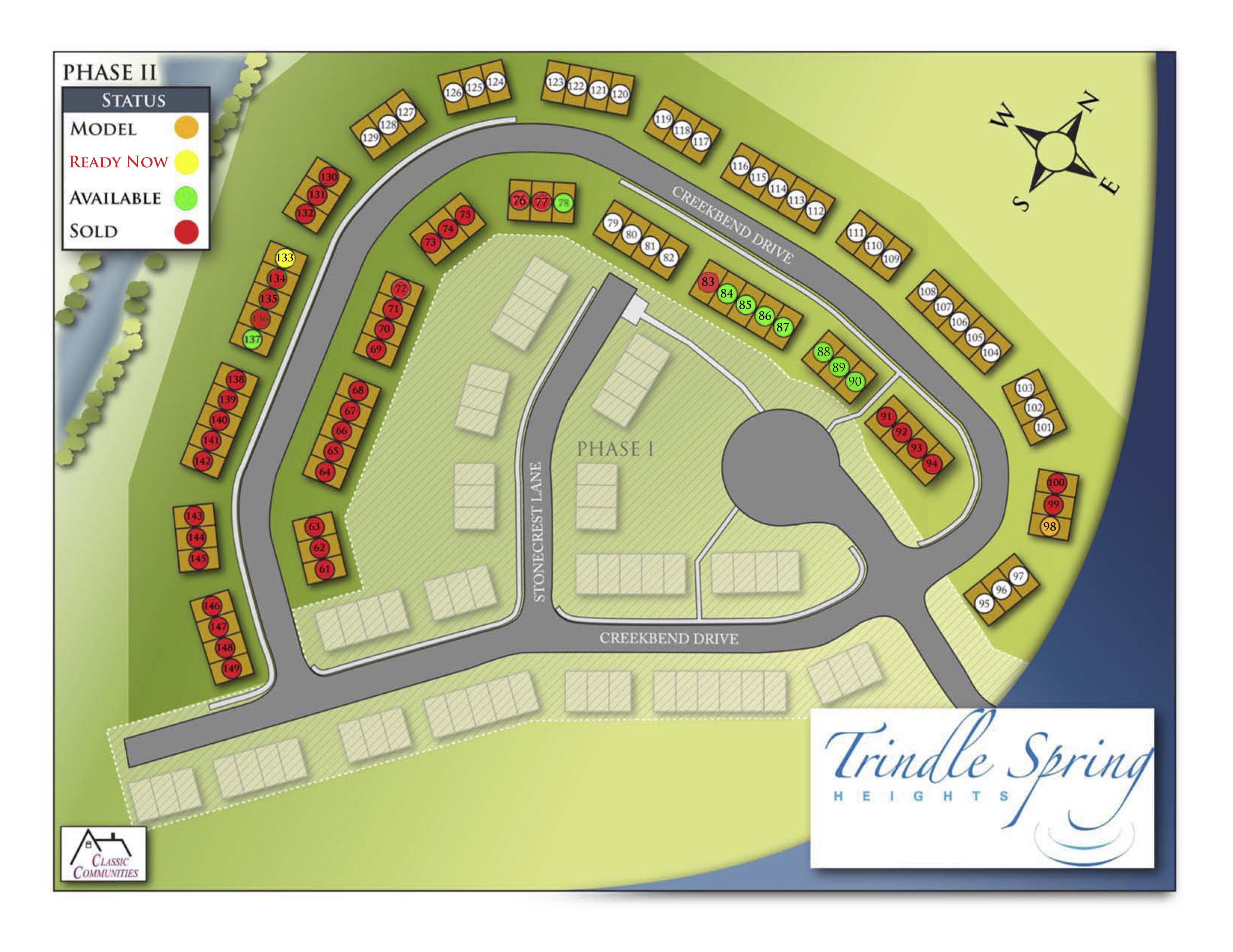 Trindle Spring Heights site plan