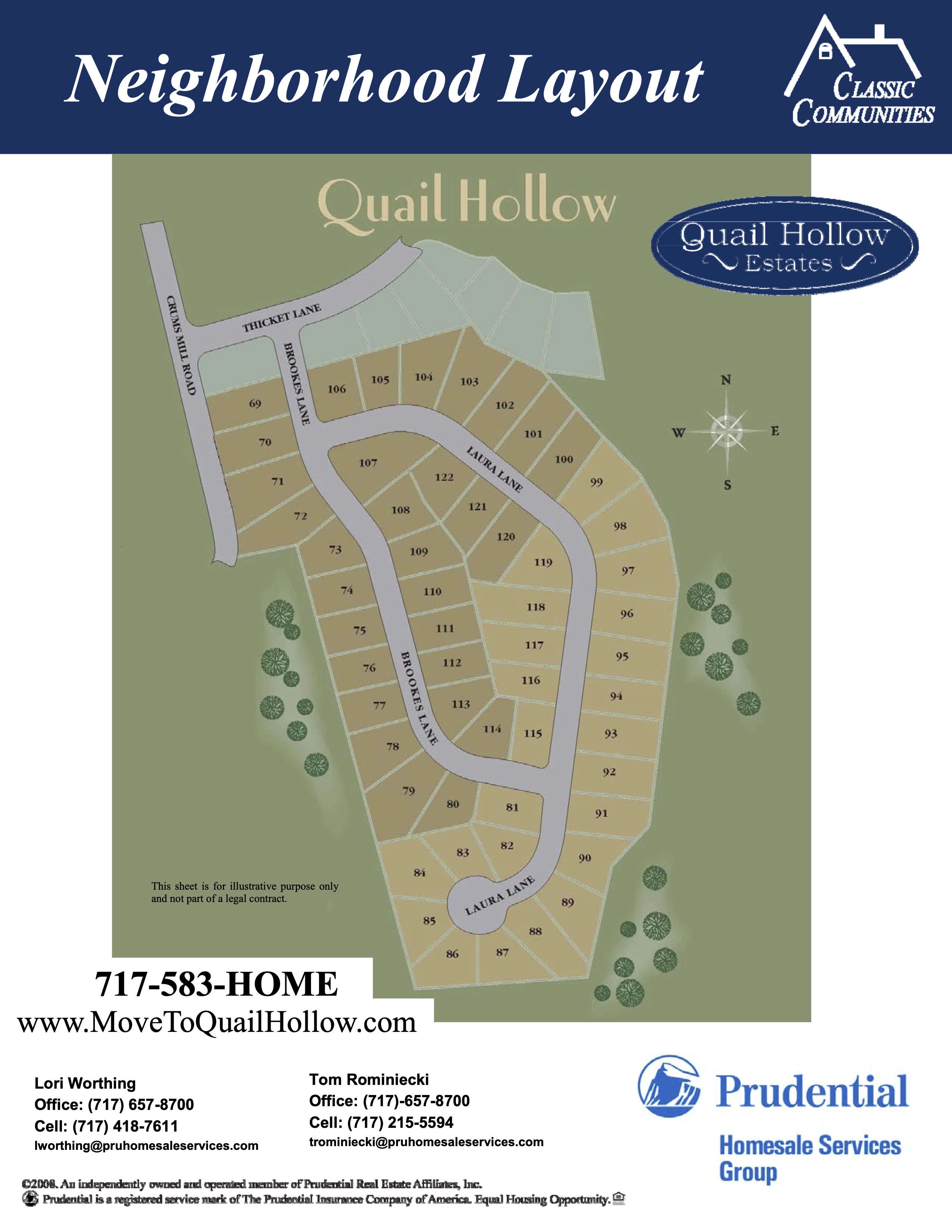 Quail Hollow site plan