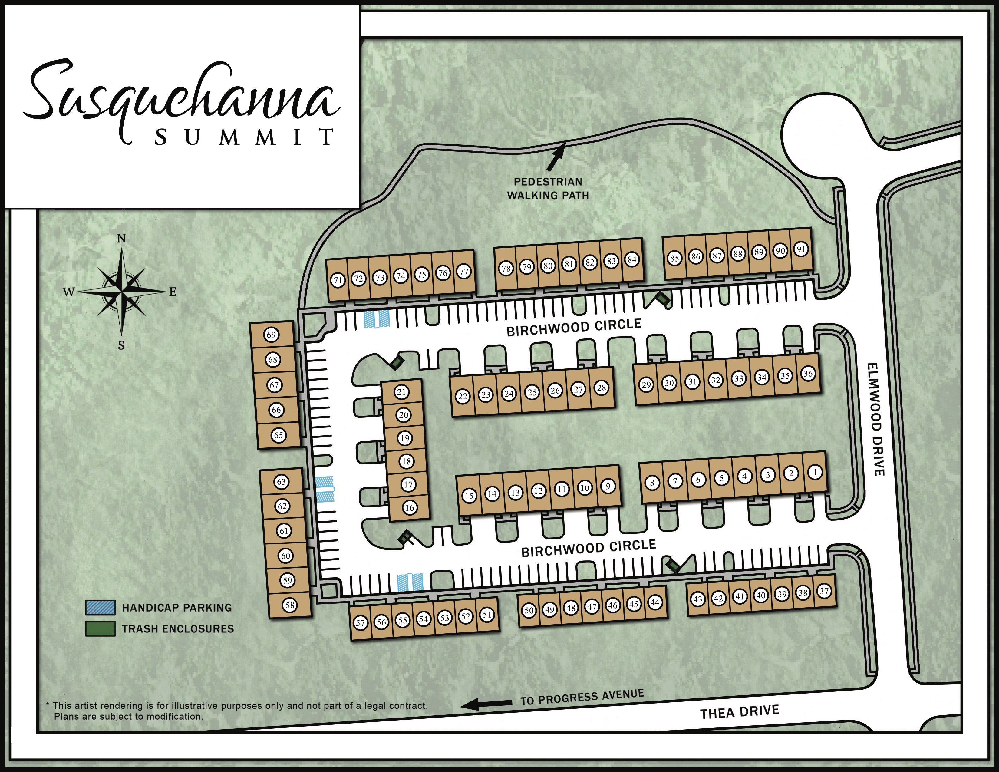 Susquehanna Summit site plan