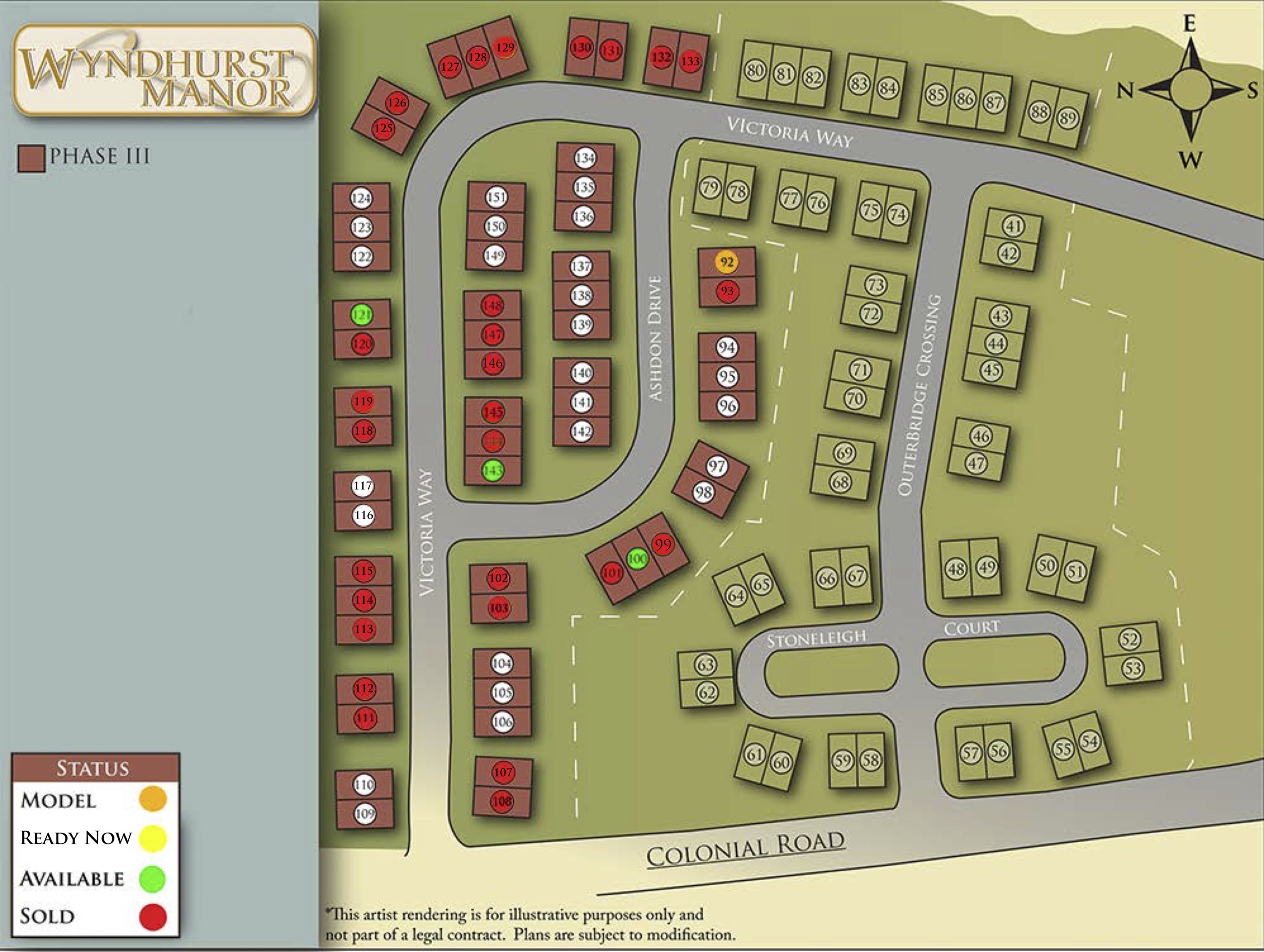 Wyndhurst Manor site plan